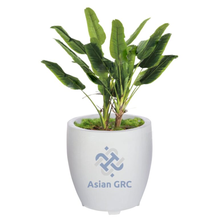 Round FRP planter