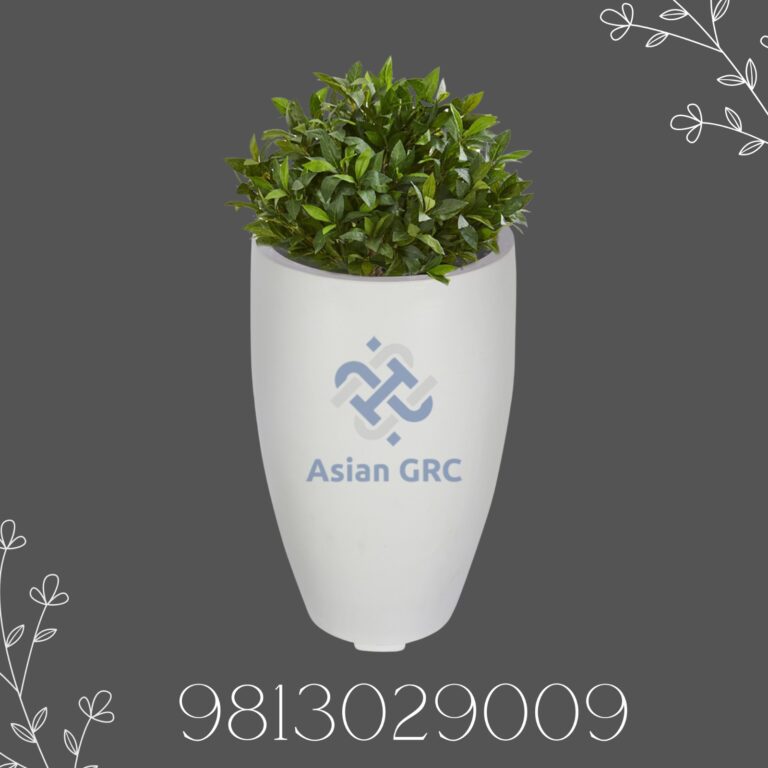 Cylindrical FRP planter